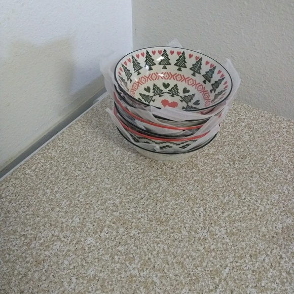 Holiday Pattern Bowls 16oz - Picture 4 of 4